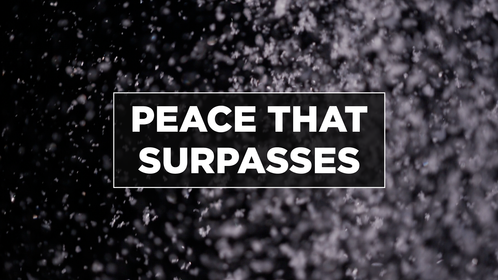 Peace That Surpasses
